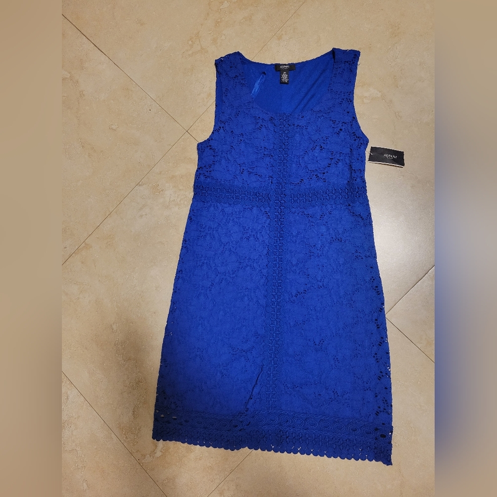 Dress royal blue